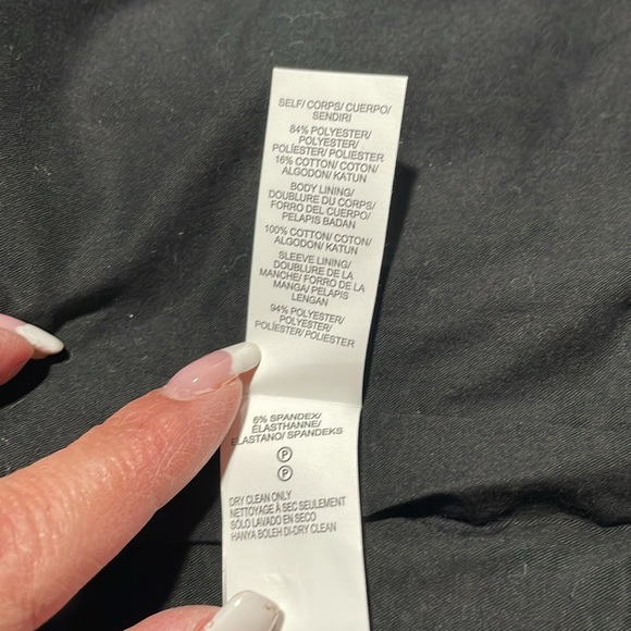 NWT Lucky Brand Two Button Tweed Blazer Women Size 6 Style 7W30730 - Picture 7 of 7